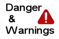 Trentham Danger and Warnings